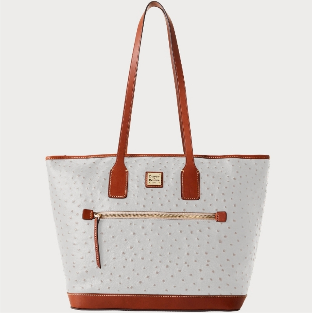 Dooney & Bourke Ostrich Tote/  BOSTR1854 FGKR